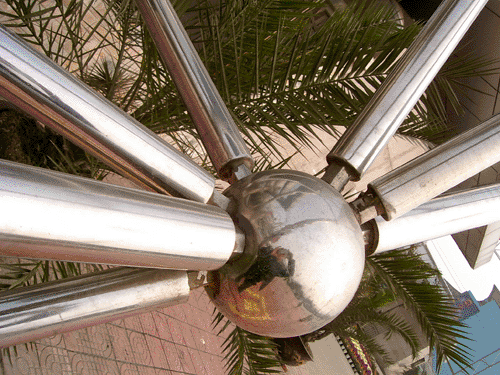 偃师不锈钢螺栓球网架